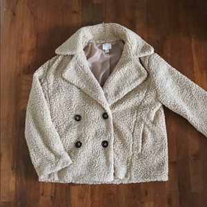 Oversized Teddy Jacket